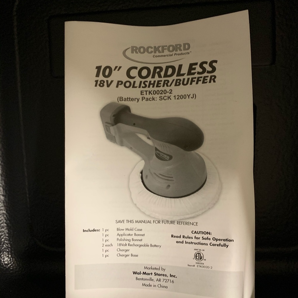 Car Polisher Kit